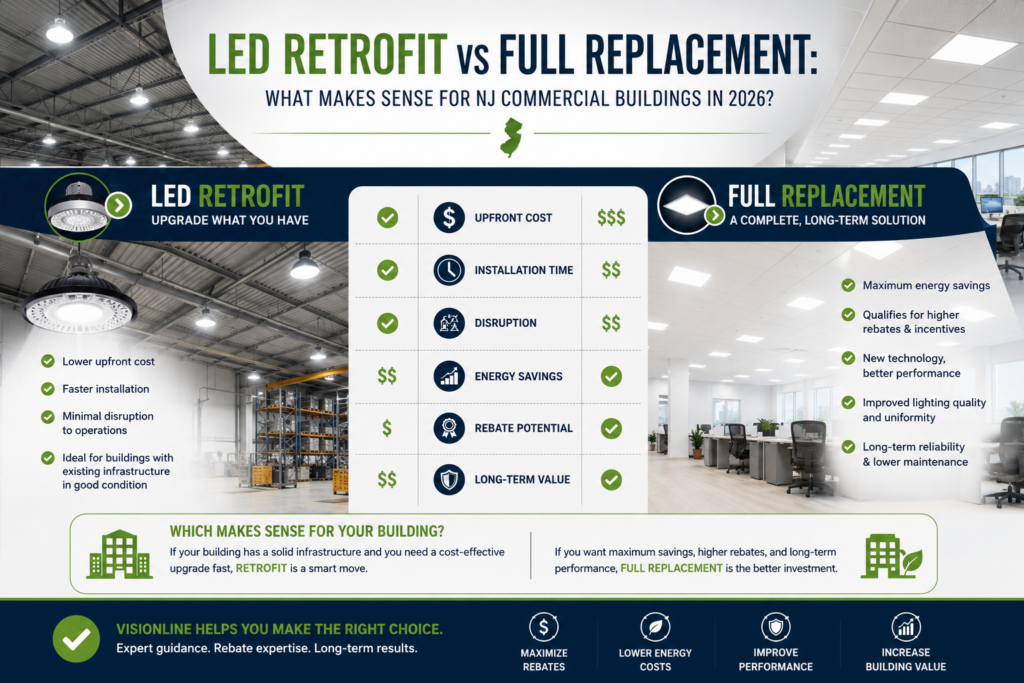 LED retrofit vs Full Replacement